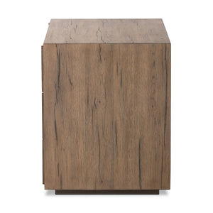 Leo Nightstand-Rustic Grey