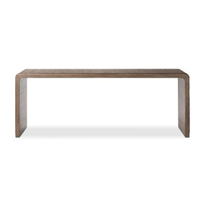 Leo Console Table-Rustic Grey