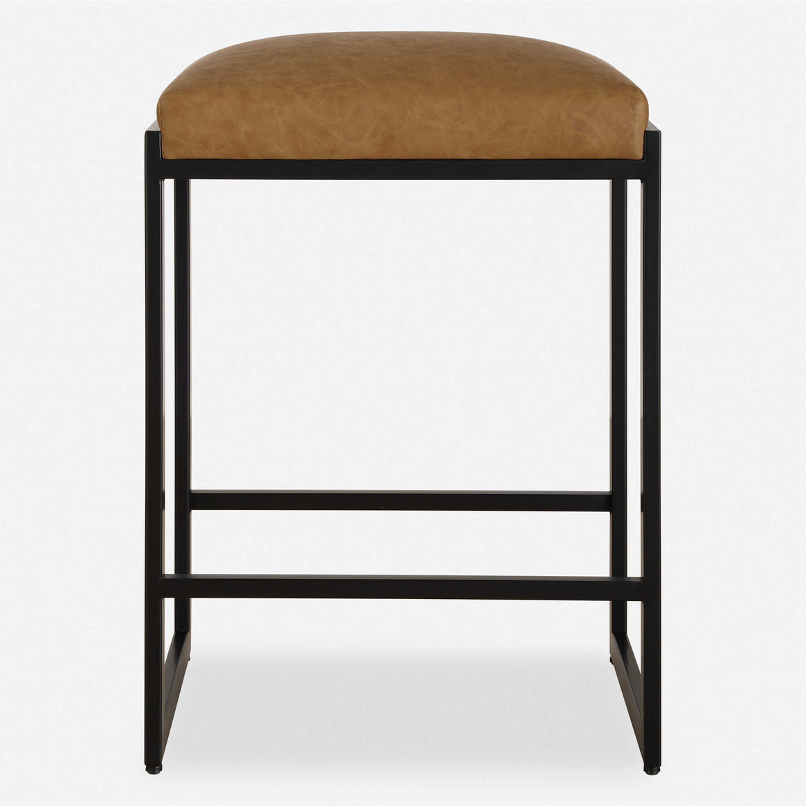 Uttermost Atticus Black Counter Stool