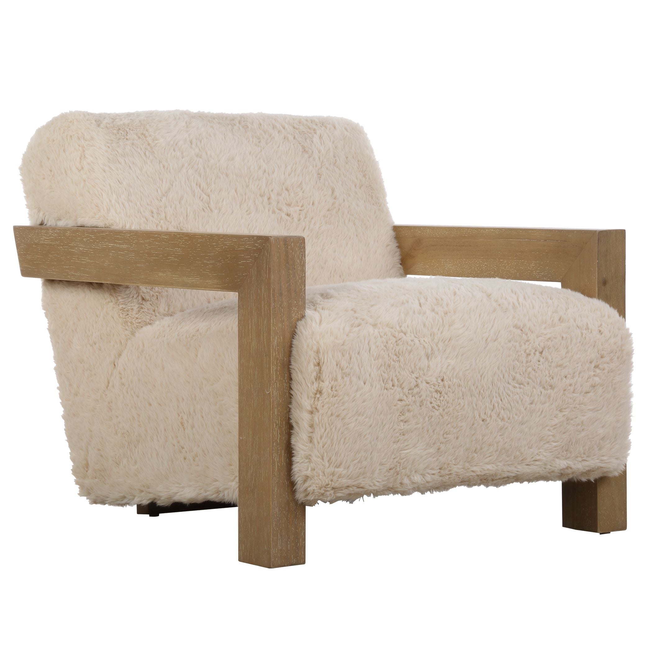 Uttermost Jackson Sheepskin Accent Chair - Scenario Home