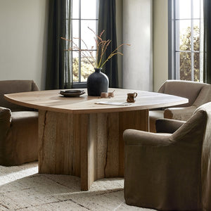 Brinton Square Dining Table-Rustic