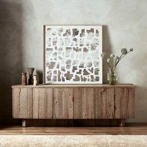 Brinton Media Console-Rustic Oak Veneer