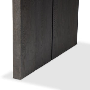 Warby Desk-Worn Black Veneer