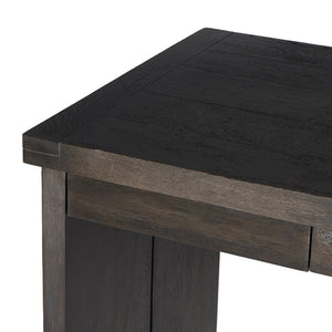 Warby Desk-Worn Black Veneer