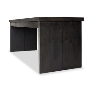 Warby Desk-Worn Black Veneer