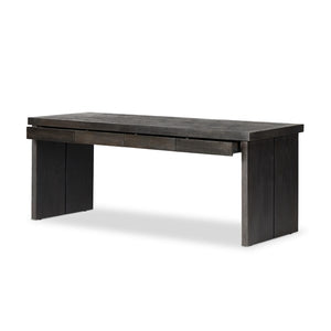 Warby Desk-Worn Black Veneer