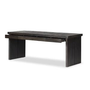 Warby Desk-Worn Black Veneer