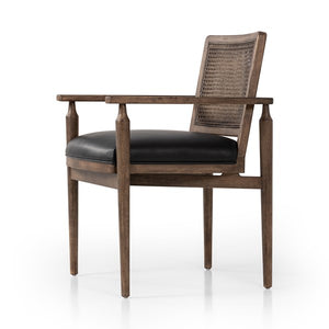 Xavier Dining Armchair-Carson Black