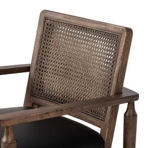 Xavier Dining Armchair-Carson Black