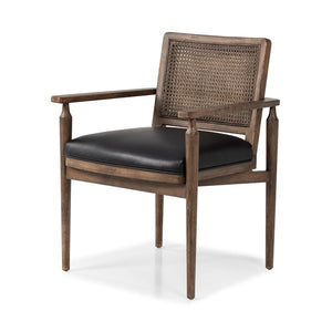 Xavier Dining Armchair-Carson Black