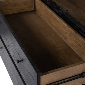 Bolsa Cabinet-Brushed Ebony Oak