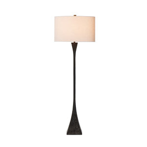 Tapered Forged Floor Lamp-Forged Blk