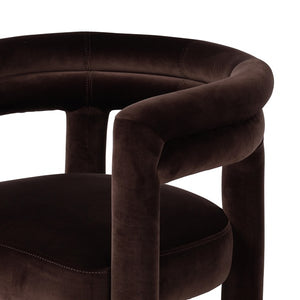 Tacova Dining Chair-Surrey Cocoa