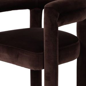 Tacova Dining Chair-Surrey Cocoa