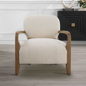 Uttermost Telluride Natural Shearling Accent Chair