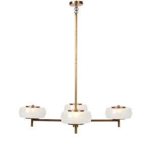 Tayden Chandelier-Antique Brass Iron