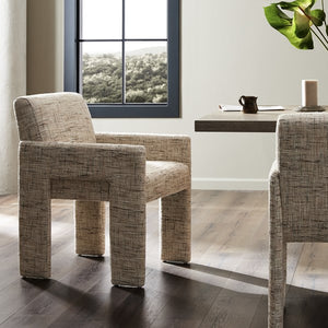 Amur Dining Armchair-Ostend Natural