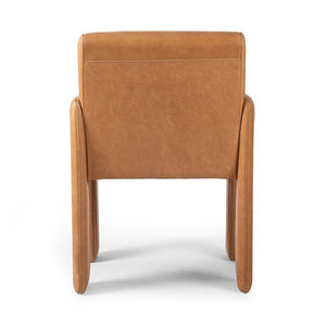 Amur Dining Armchair-Palermo Cognac