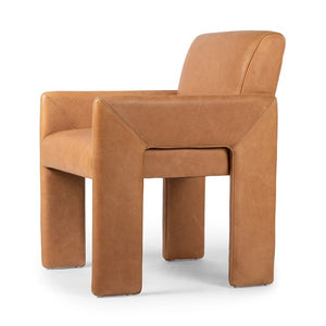 Amur Dining Armchair-Palermo Cognac