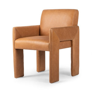 Amur Dining Armchair-Palermo Cognac