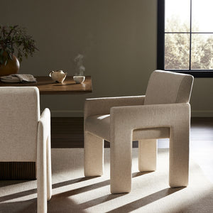 Amur Dining Armchair-Antwerp Natural