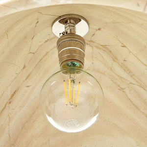 Concetta Pendant-Ecru Marble Solid