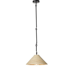 Concetta Pendant-Ecru Marble Solid