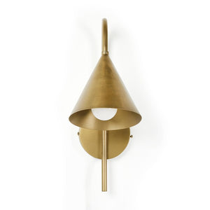 Janna Sconce-Light Antique Brass