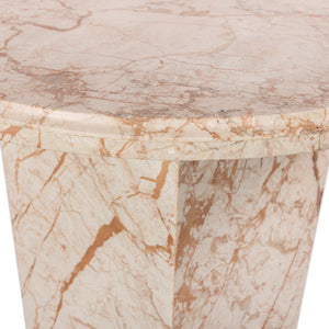 Eslo End Table-Desert Taupe Marble