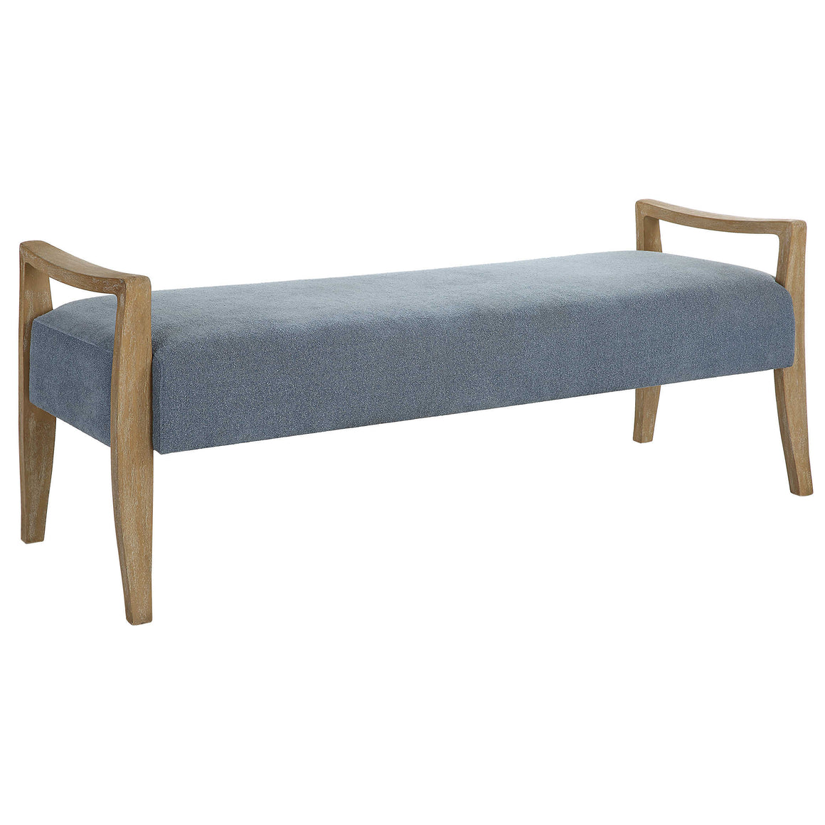 Uttermost Daylight Sky Blue Bench