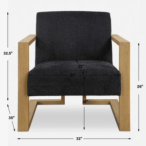 Uttermost Grounded Modern Swivel Chair (Copy)