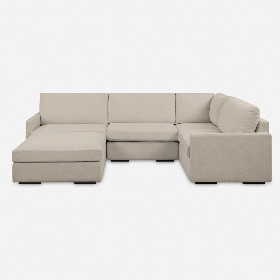 Uttermost Refuge Sand Left Arm Facing Sofa