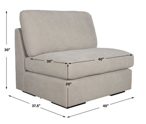 Uttermost Refuge Sand Corner, Sofa