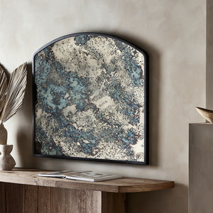 Acid Wash Mantel Mirror-Acid Wash Mirror