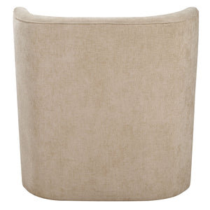 Uttermost Outlook Light Sand Swivel Chair