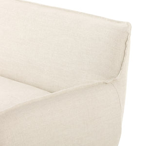 Addington Slipcover Bench-Brussels Ntrl