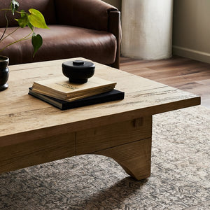 Kitridge Coffee Table-Bleached Alder