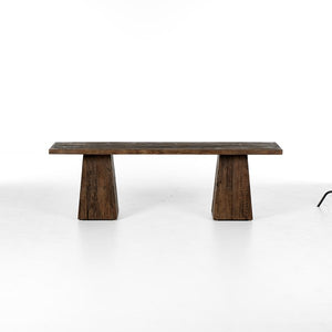 Atlas Console Table-Smoked Alder