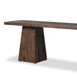 Atlas Console Table-Smoked Alder