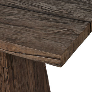 Atlas Console Table-Smoked Alder