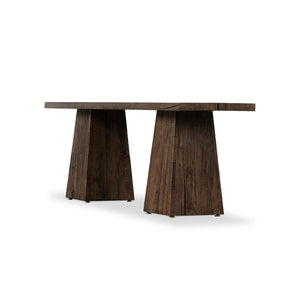 Atlas Console Table-Smoked Alder