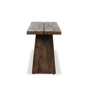 Atlas Console Table-Smoked Alder
