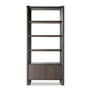 Orwin Bookshelf-Smoked Black Oak