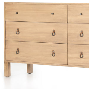 Isador 6 Drawer Dresser-Dry Wash Poplar