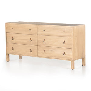 Isador 6 Drawer Dresser-Dry Wash Poplar