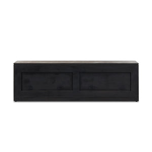 Frame Media Console-Grey Oak