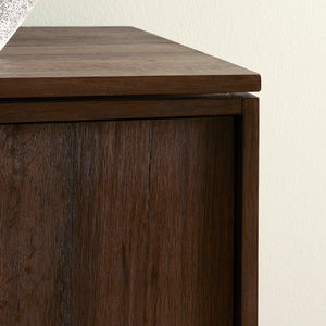 Frame Media Console-Grey Oak