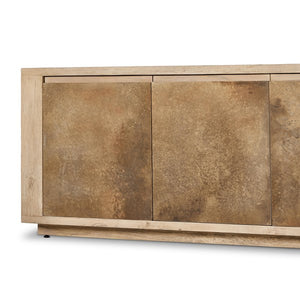 Redondo Media Console-Bleached Alder