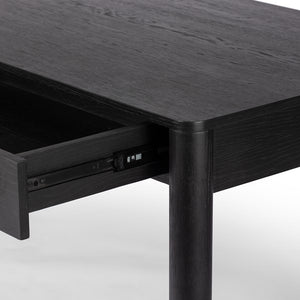 Pollard Desk-Brushed Ebony Oak