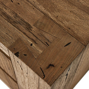 Abaso Nightstand-Rustic Wormwood Oak